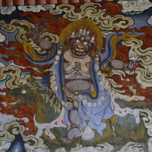 Mural, Gangtey Goenba