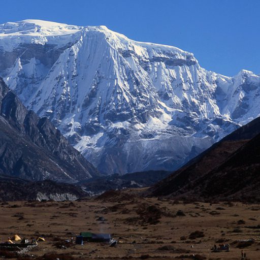 Camp in Thanza, Lunana